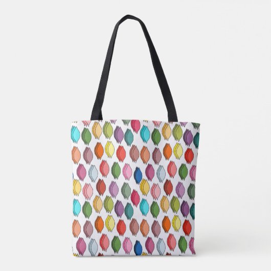 Colored Leaves  Tote Bag (Achterkant)