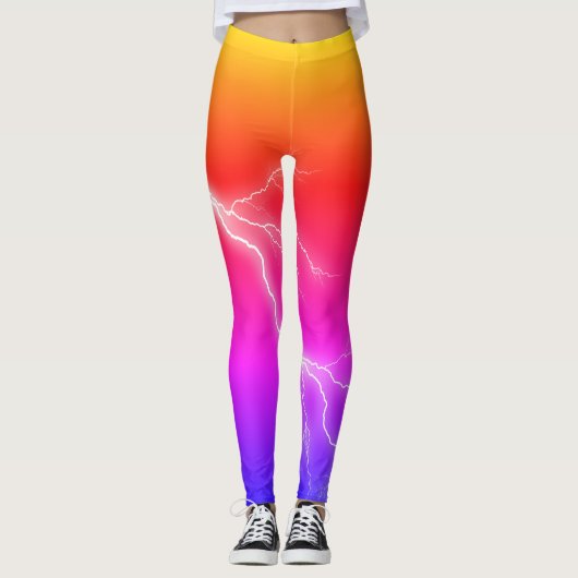 Colored Lightning Leggings (Voorkant)