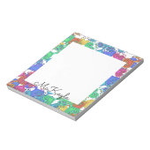 "Colored Mandala" Notitieblok (Linkerzijde)