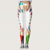 Colored Pencil Fun! Leggings (Voorkant)