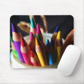 Colored Pencil Mousepad door Julie Muismat (Met muis)