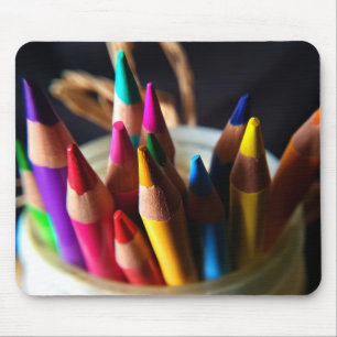 Colored Pencil Mousepad door Julie Muismat