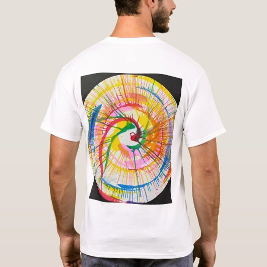 COLORED PINWHEEL T-SHIRT (Achterkant)
