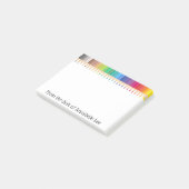 Colored potlood Perfection Post-it® Notes (Schuin)