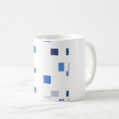 Colored Rectangles Koffiemok (Voorkant rechts)