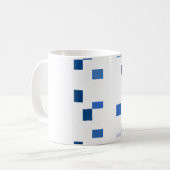 Colored Rectangles Koffiemok (Voorkant links)