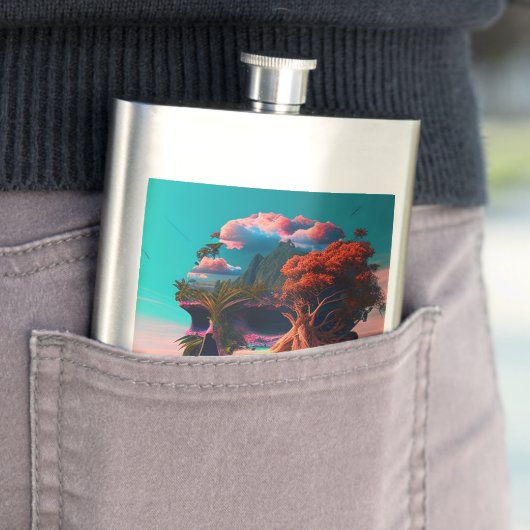 Colored Skull Head Flacon (Voorbeeld)