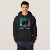 Colored Skull Head Hoodie (Voorkant volledig)