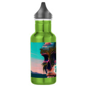 Colored Skull Head Waterfles (Links)