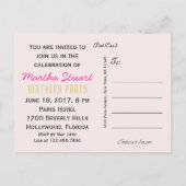 Colored Thoughts ~ Briefkaart / Uitnodigingen (Achterkant)