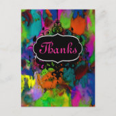 Colored Thoughts ~ Briefkaart / Uitnodigingen (Voorkant)