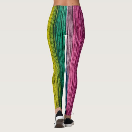 colored wood leggings (Achterkant)
