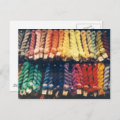 COLORED YARNS LIBERTY BRIEFKAART (Voorkant / Achterkant)