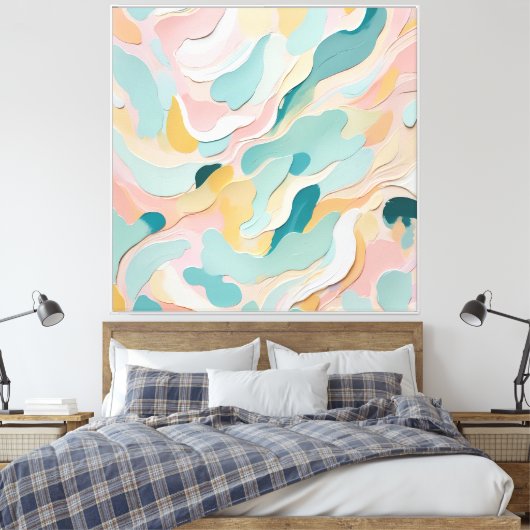 Colores Arte 5-1-1 Canvas Afdruk (Insitu (Slaapkamer))