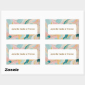 Colores Arte 5-1-1 Rechthoekige Sticker (Vel)
