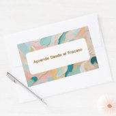 Colores Arte 5-1-1 Rechthoekige Sticker (Envelop)