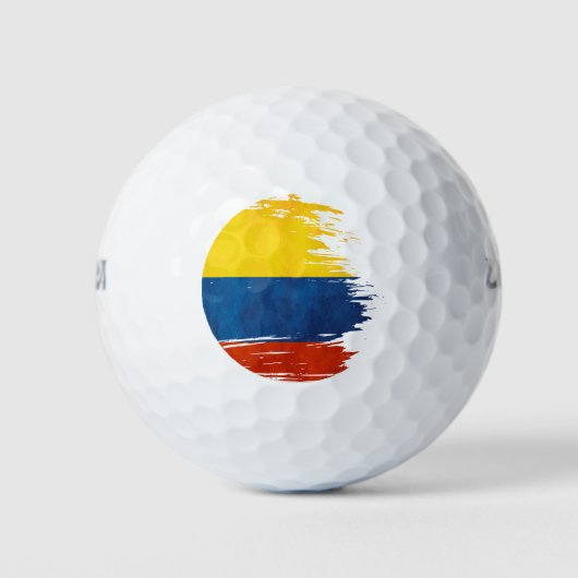 Colores de Colombia Golfballen (Voorkant)