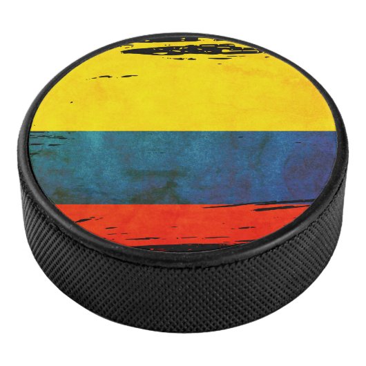 Colores de Colombia Hockey Puck (3/4)