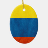 Colores de Colombia Keramisch Ornament (Achterkant)
