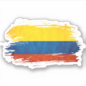 Colores de Colombia Sticker (Voorkant)