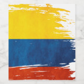 Colores de Colombia Wijn Etiket (Enkel label)
