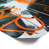 Colores Urbanos: Grafiti Nocturno Perfect Poster (Hoek)