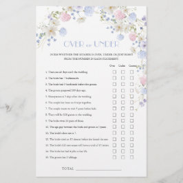 Colorfil Wildflower Vrijgezellenfeest Over Under G