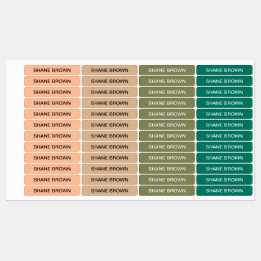ColorFlex Iron-On-labels Labels