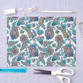 Colorfu etnische paisleypatroon tissuepapier (Craft)