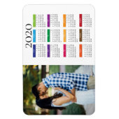 Colorful 2020 - Aangepast fotokalender Magneet (Verticaal)