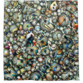 Colorful 3D Abstract Douchegordijn (Voorkant)