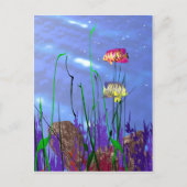 Colorful 3d Angelfish Briefkaart (Voorkant)