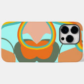 Colorful 70s Retro Abstracte kunstesthesie Case-Mate iPhone Case (Achterkant (horizontaal))