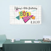 Colorful 80-partijbanner spandoek (Beurs)