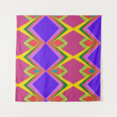 Colorful Absract art Wandkleed (Voorkant (horizontaal))