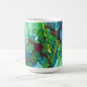 Colorful Abstract acrylArt Coffee-Mok Koffiemok (Center)