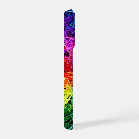 Colorful Abstract art iPhone Hoesje (Rechterkant)