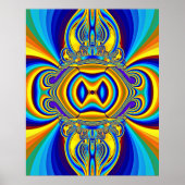 Colorful Abstract Background-14334 Poster (Voorkant)
