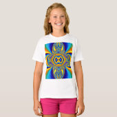 Colorful Abstract Background-14334 T-shirt (Voorkant volledig)