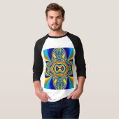 Colorful Abstract Background-14334 T-shirt (Voorkant volledig)