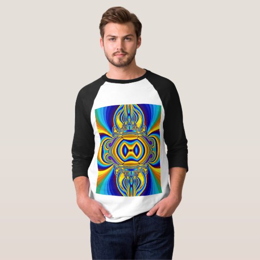 Colorful Abstract Background-14334 T-shirt (Voorkant volledig)