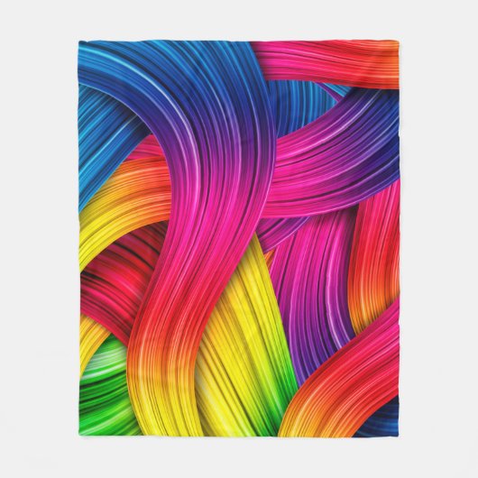 colorful abstract backgroundbackground,color,abstr fleece deken (Voorkant)