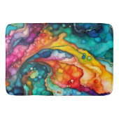 Colorful Abstract Bath Mat (Voorkant)