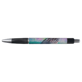 Colorful Abstract Bird Art: Vibrant Songbird Pen