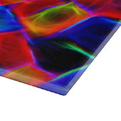 Colorful Abstract Bokeh Blocks Patroon Snijplank (Hoek)