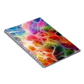 Colorful Abstract Bokeh-verlichtingselektriciteit Notitieboek (Rechterzijde)