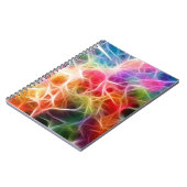 Colorful Abstract Bokeh-verlichtingselektriciteit Notitieboek (Linkerzijde)