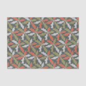 Colorful Abstract Botanical  Tissuepapier (Voorkant)