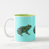 Colorful Abstract Bullfrog Mok (Links)