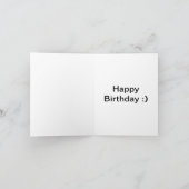 Colorful Abstract Circles, Birthday Kaart (Binnen)